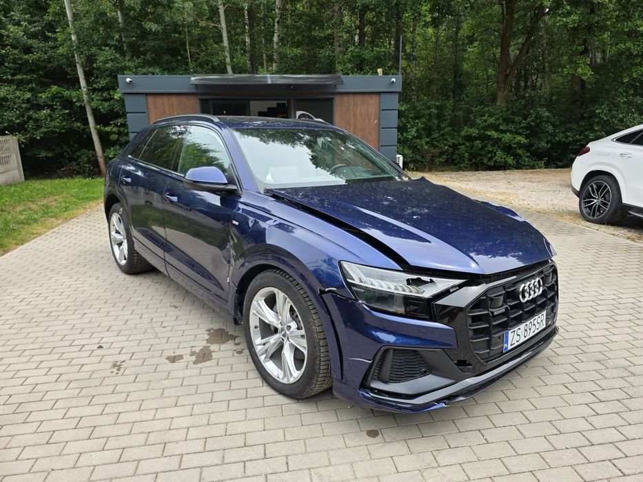 Audi Q8 2xS-line, Polska Salon, 1 Właściciel, Serwis, Vat23%