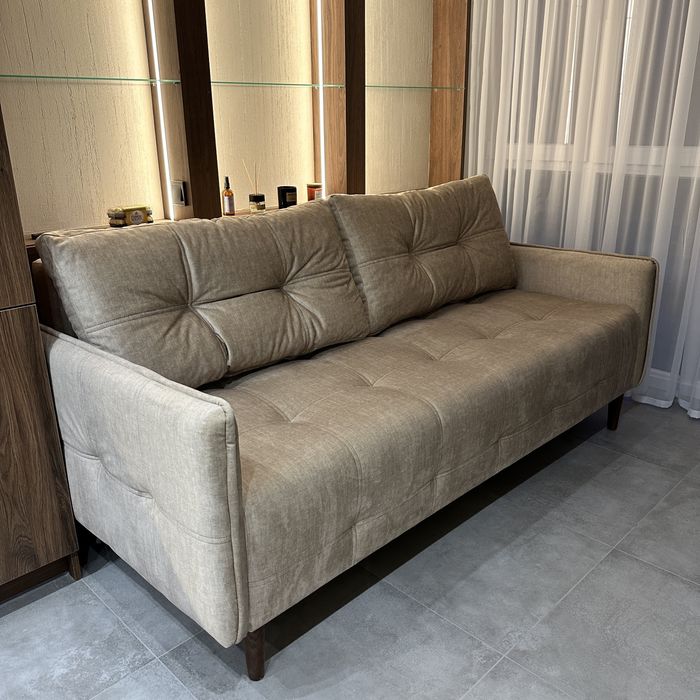 Диван розкладний Oliver Шик Галичина (світло-бежевий)