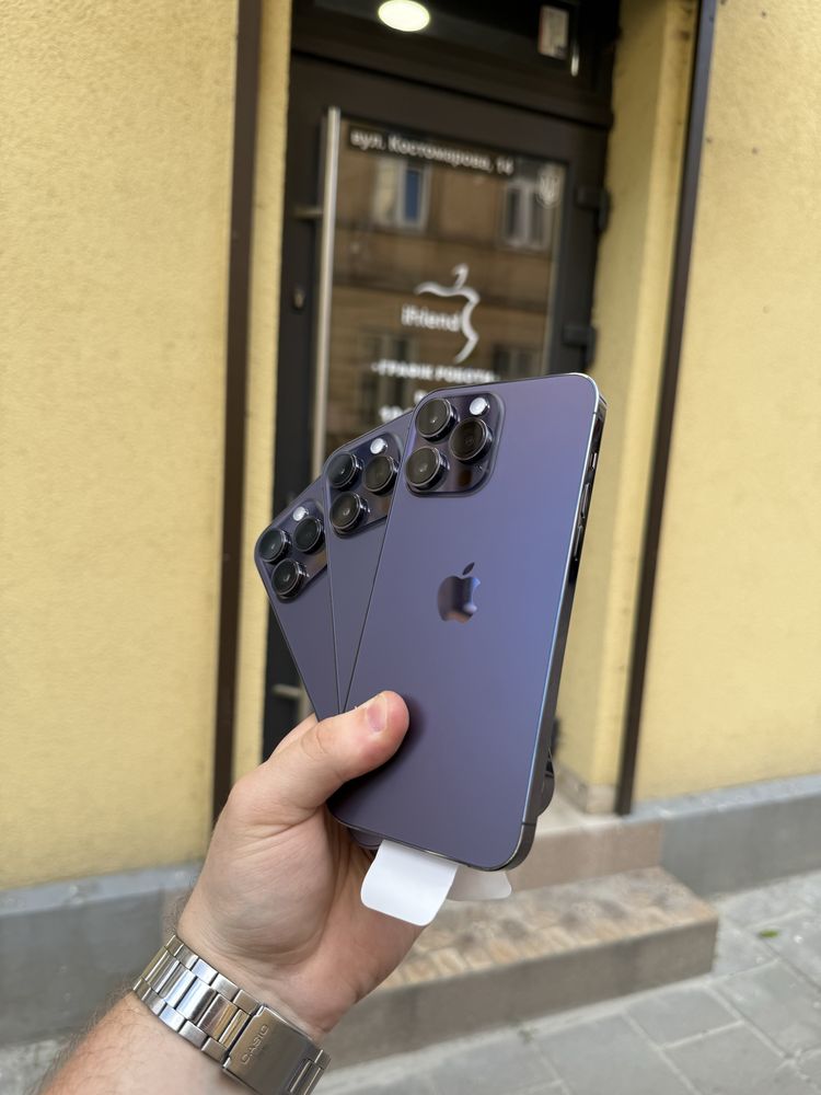 New box iphone 14 pro max 512gb purple