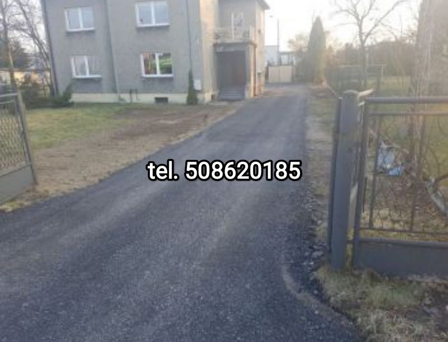 Żużel Gruby Szlaka Piach Kruszywa Grys Żwir Gruz Kruszony Destrukt