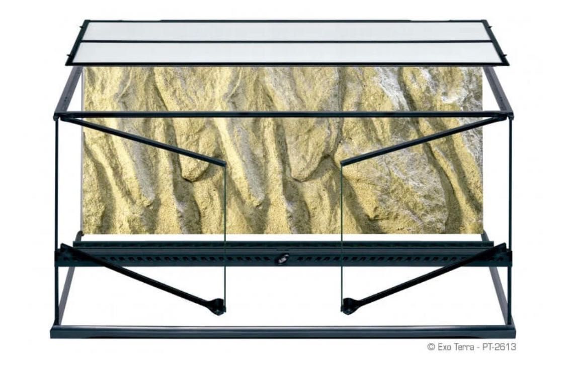NOVO PREÇO! Terrário + acessórios Exoterra 90x45x45 COMO NOVO