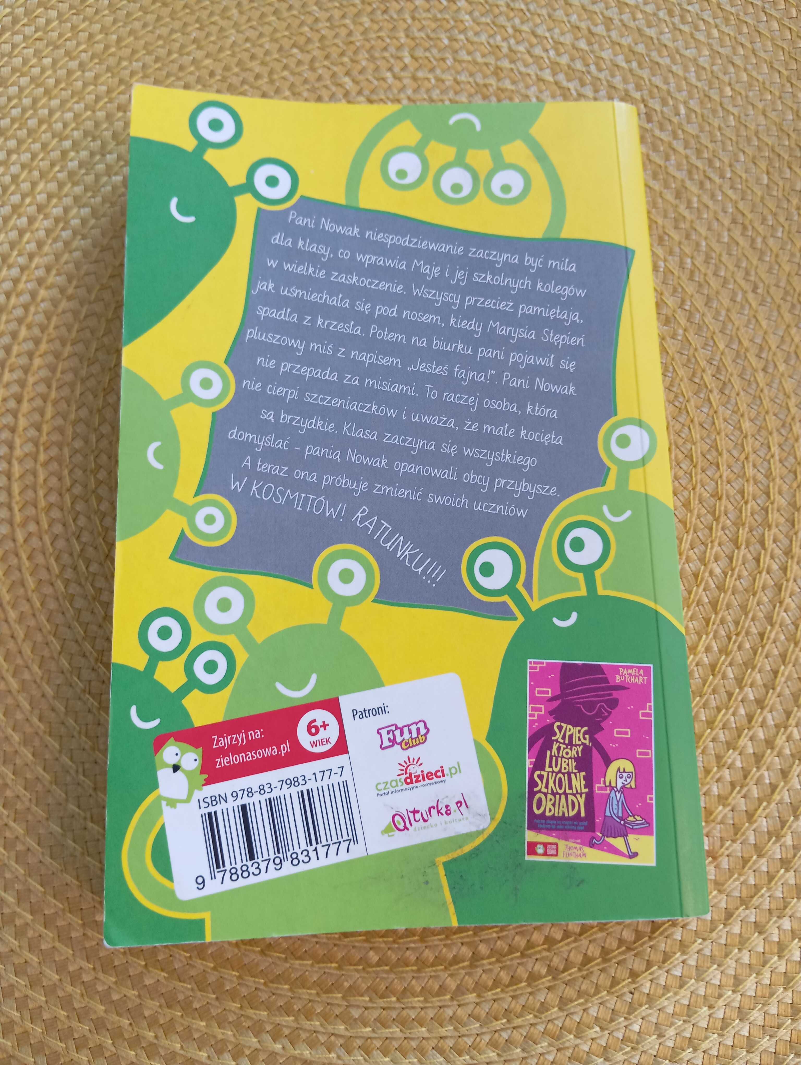 Książka „Naszą panią napadli kosmici!” Pamela Butchart