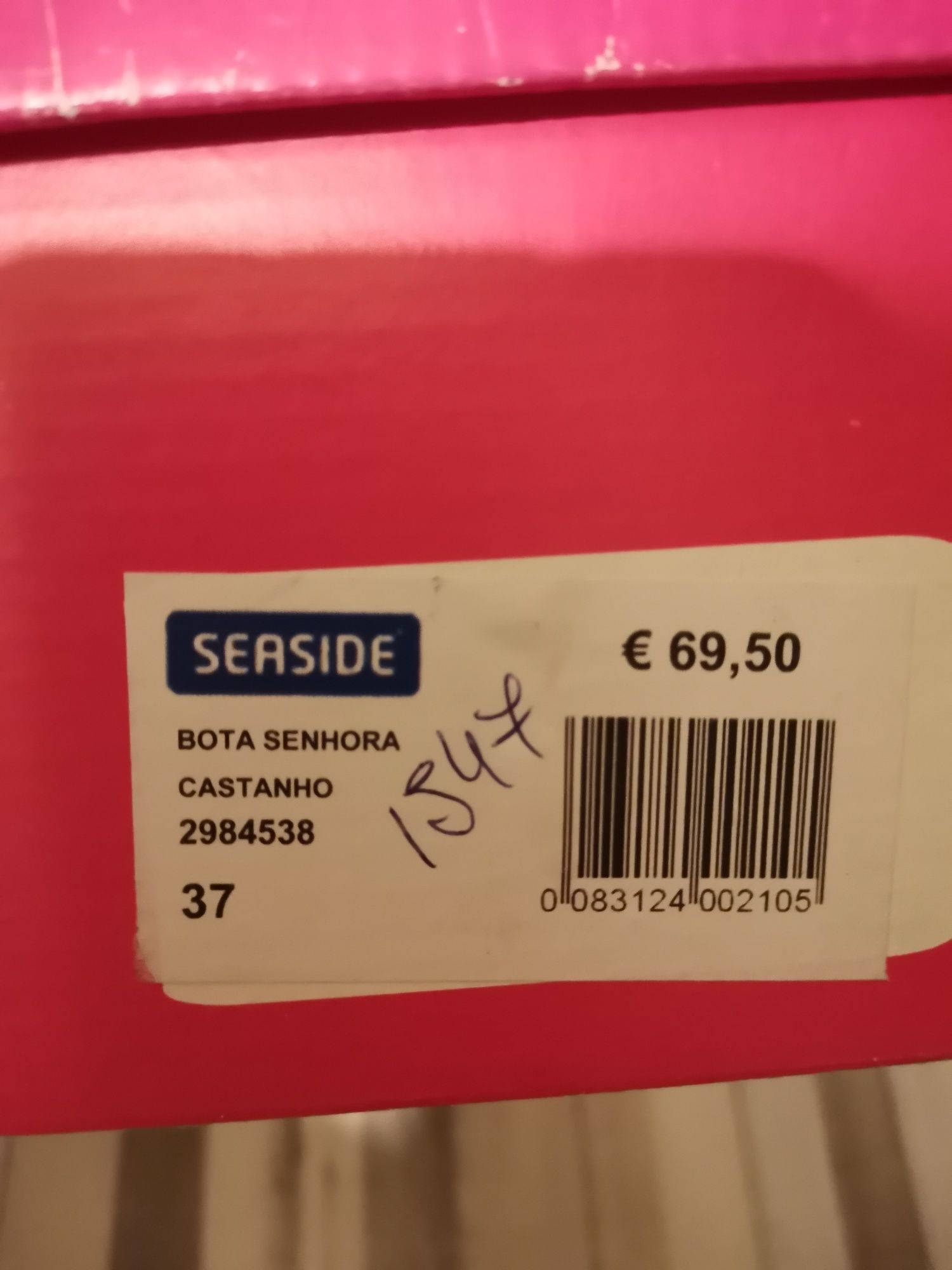 Bota cano alto nr37