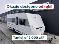 LMC Tandero 500K  - NOWA, 5os, DMC1500kg, FV23%, Hymer Center Pomorze, Łóżko piętrowe