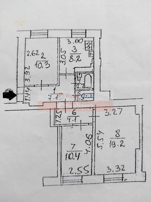 БЕЗ % Продаж 3-к квартири на Лук'янівці, вул. Січових Стрільців.79