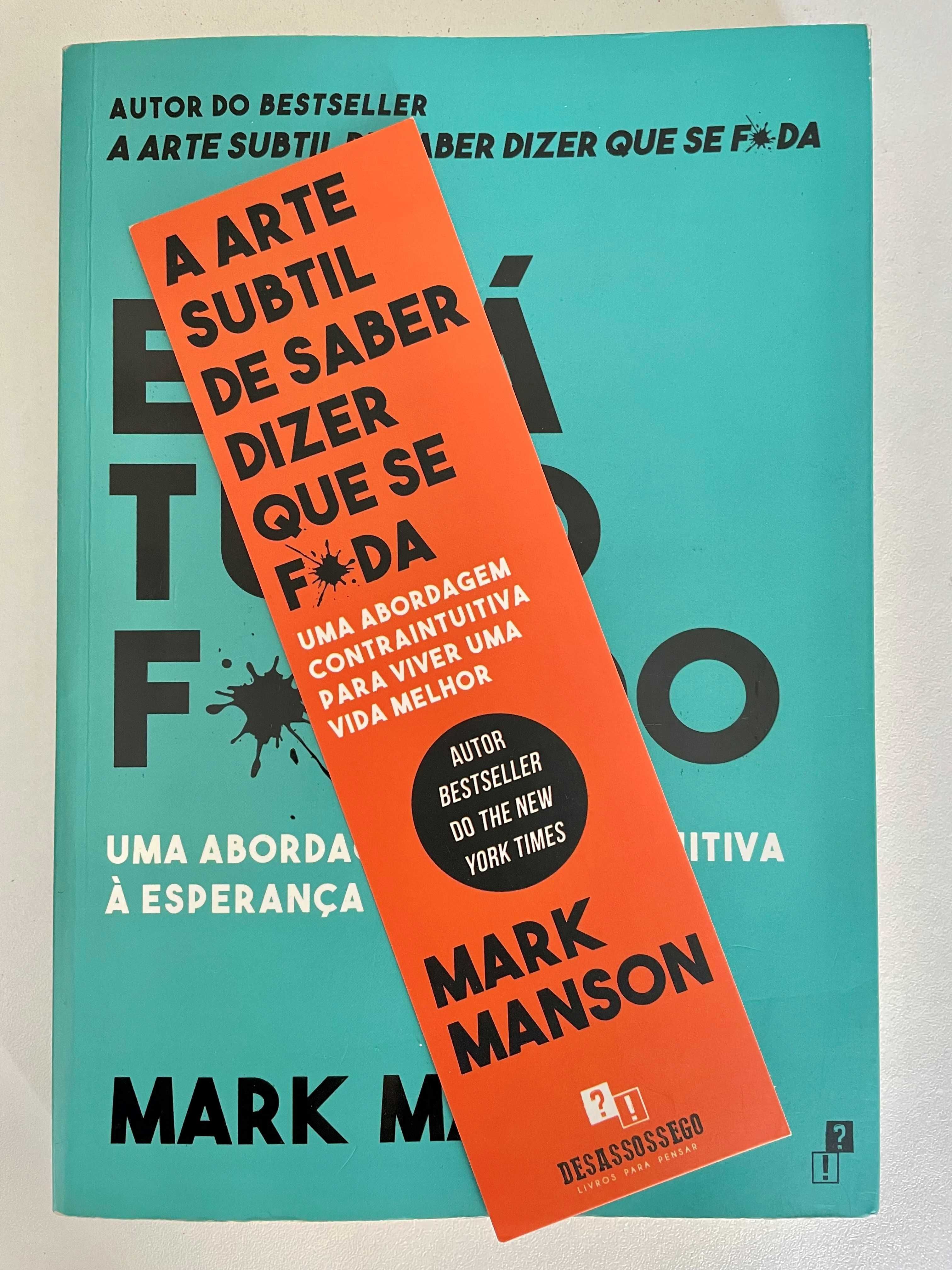 Livro Está Tudo F*dido de Mark Manson - Portes Incluídos