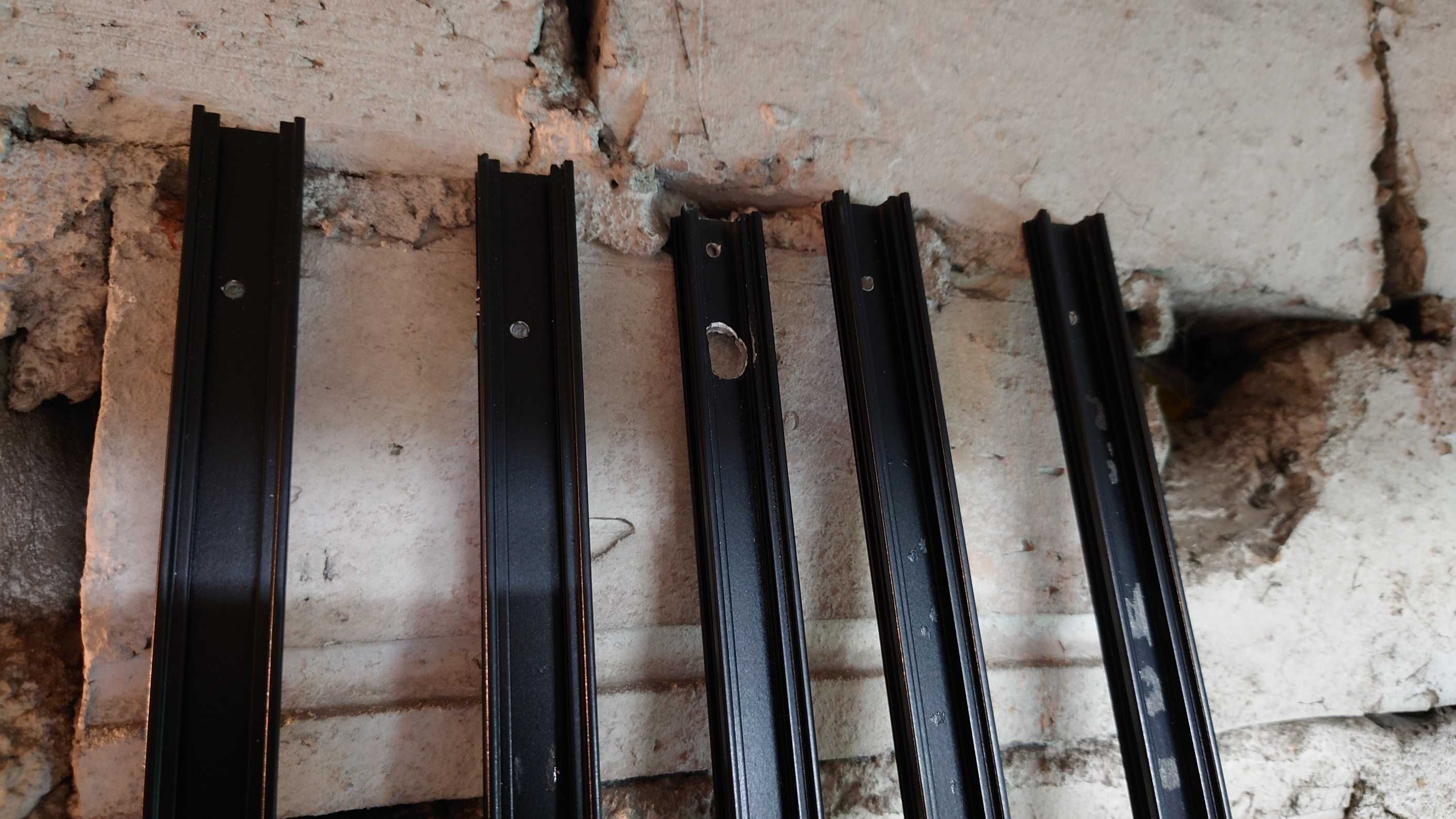 Profil aluminiowy LED Lumines Terra z szybką, podłogowy, czarny