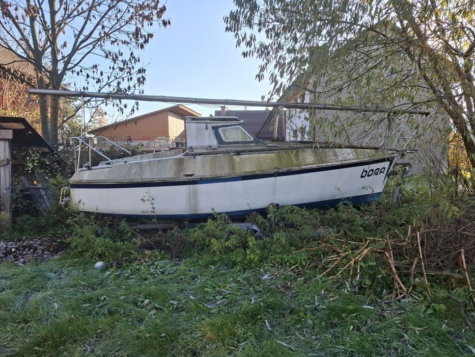 Łódź żaglowa bez przyczepy