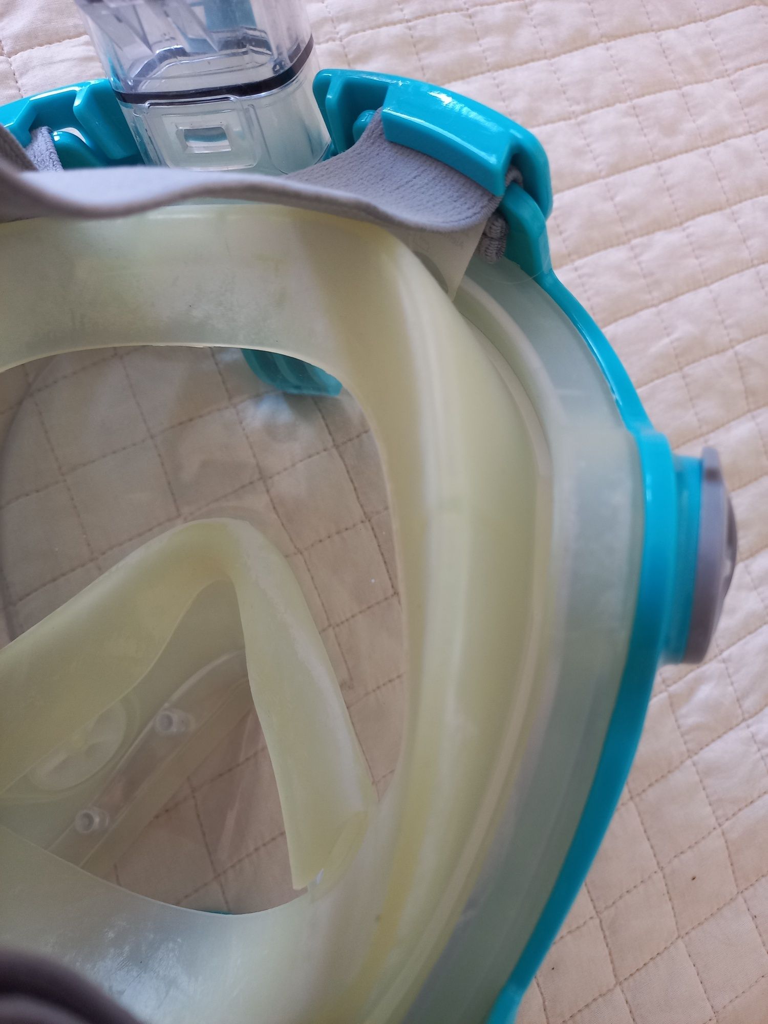 Duas mascaras de Snorkeling de superfície Easybreath
