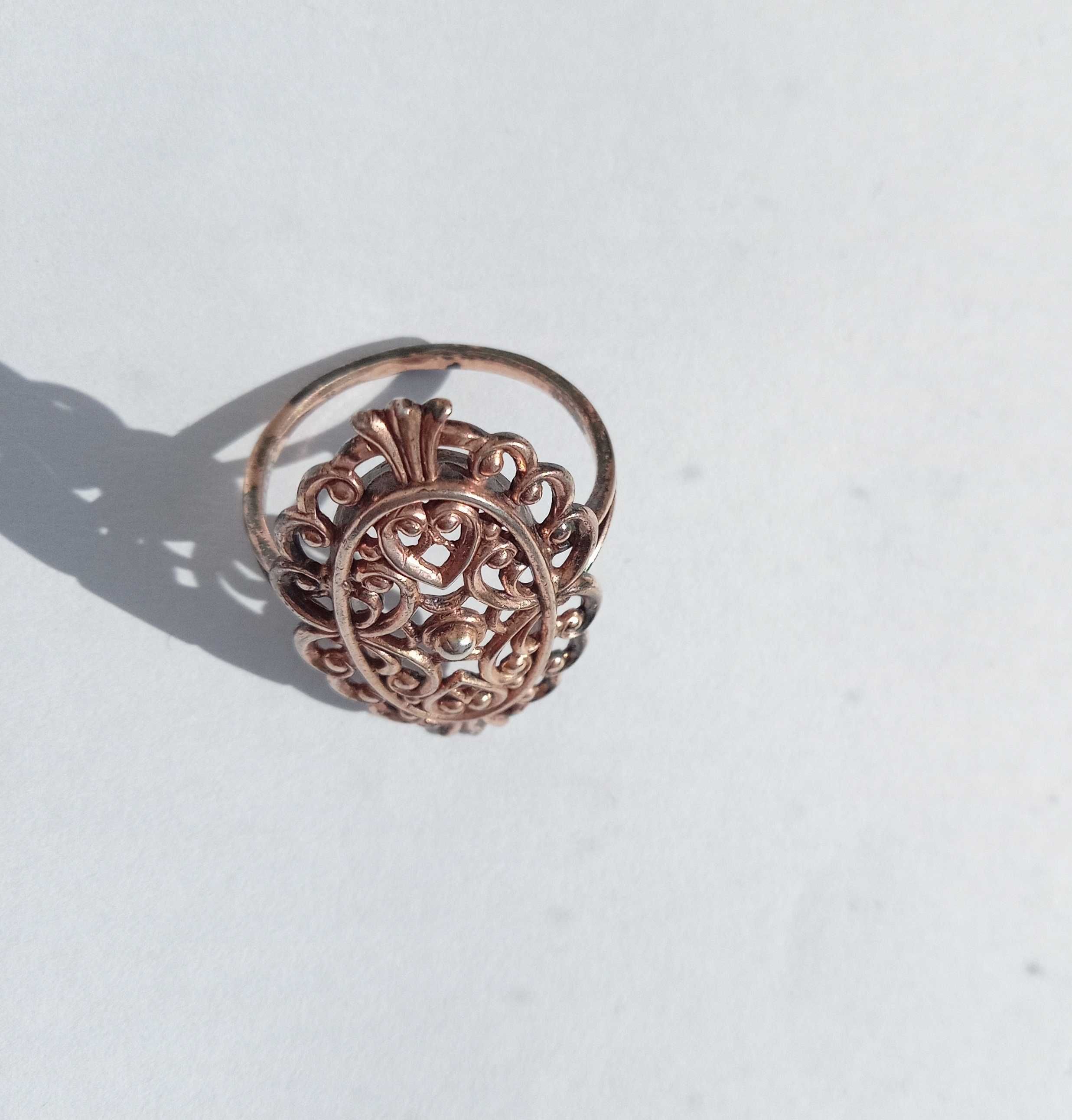 Кольцо колечко перстень Позолота Срібло 925 проба. Розмір 19