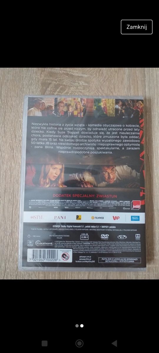 Płyta film DVD dramat komedia z 2020 "Żegnajcie głupcy " nowy w folii