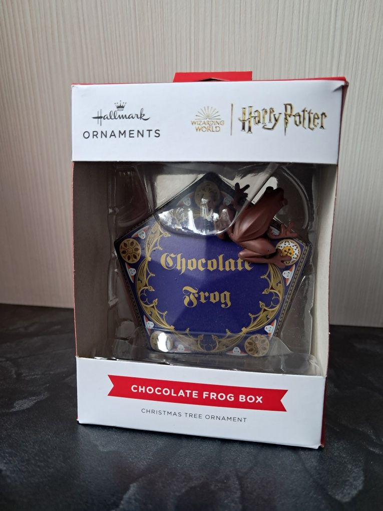 Новогодняя елочная игрушка hallmark лягушка гарри поттер harry potter