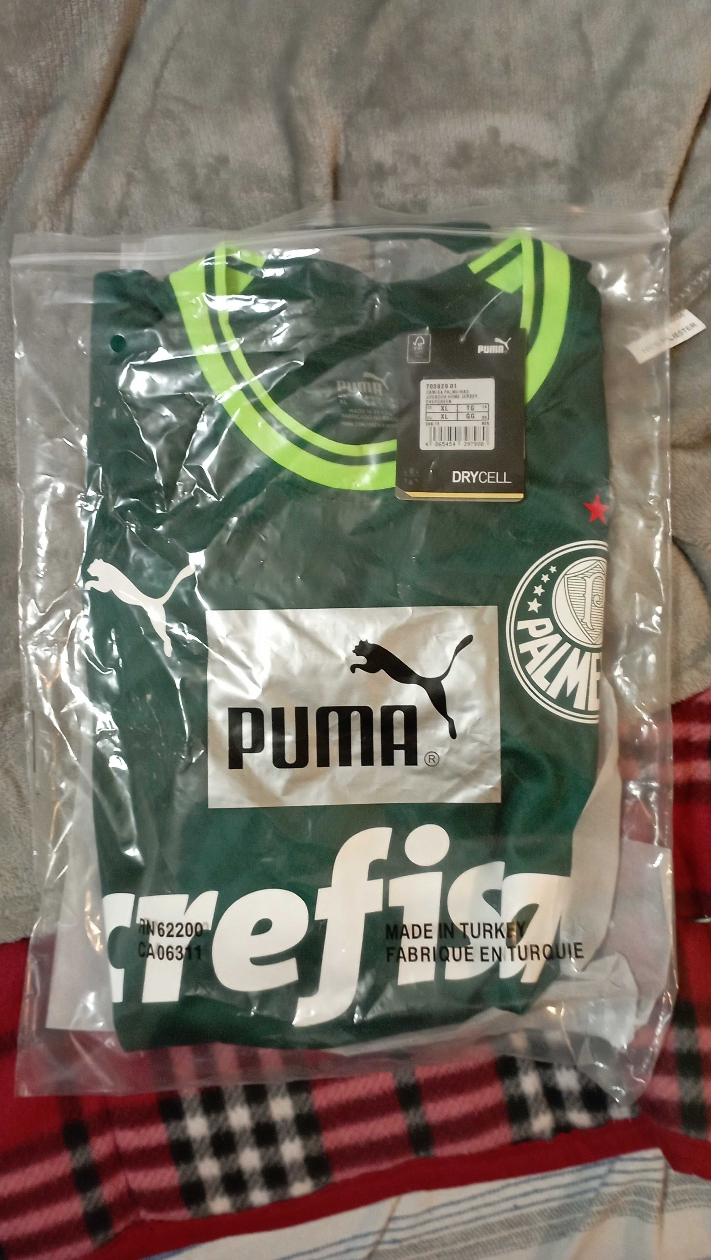 Camisola Palmeiras Verde Puma XL