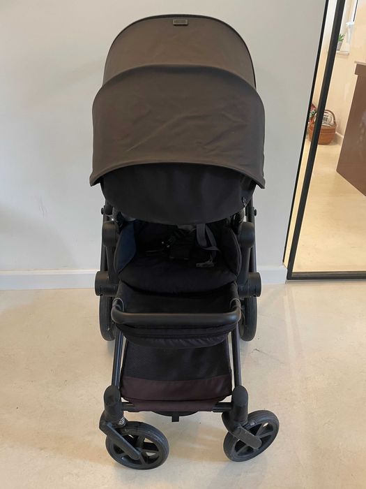 wózek cybex priam 2.0 z gondolą i siedziskiem spacerowym black matt