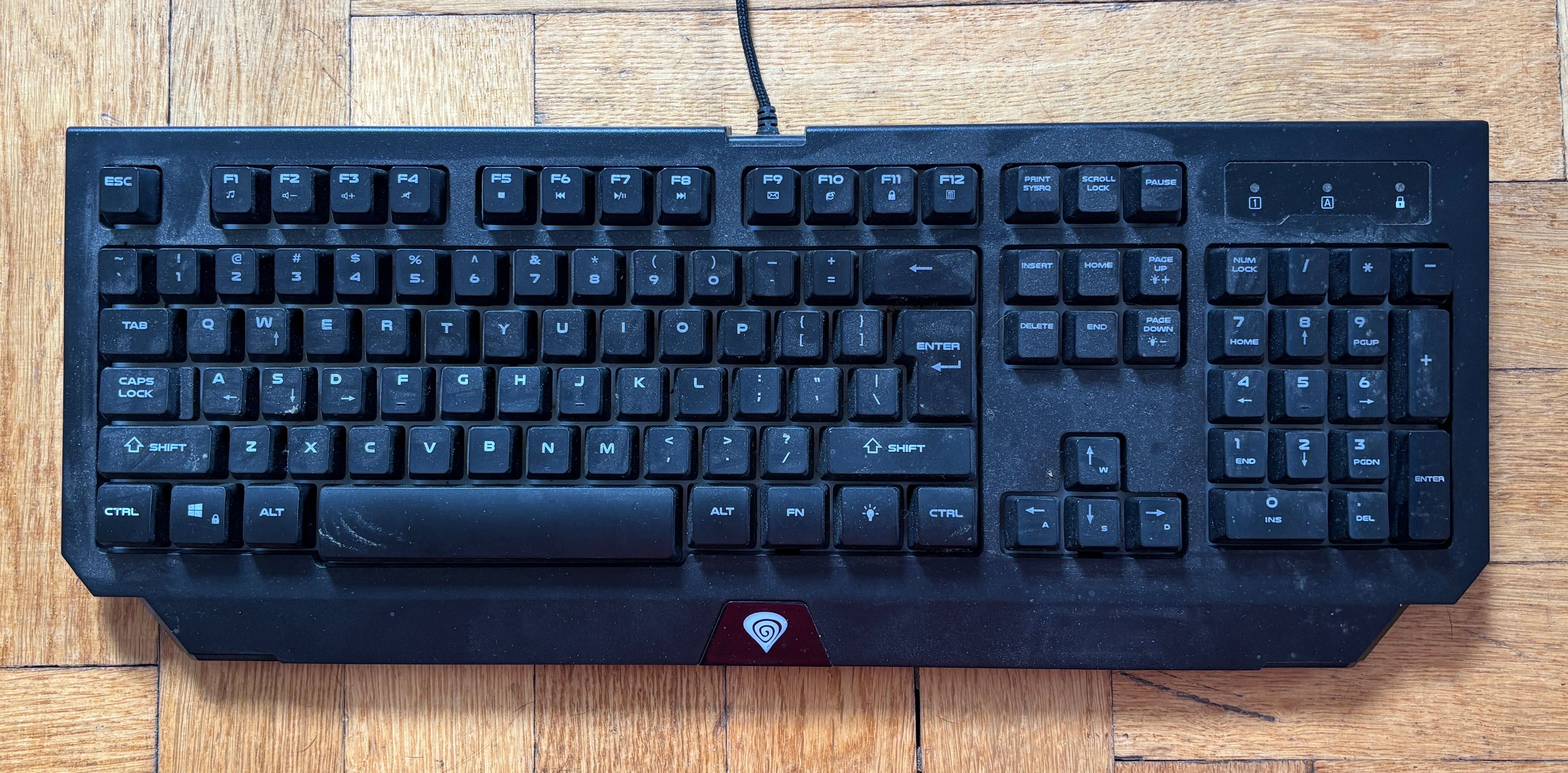 Klawiatura GENESIS cobalt 330 RGB