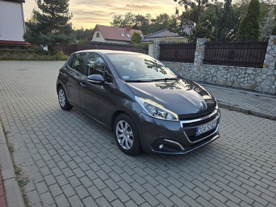 Peugot 208 1.2P-tech 2017r 60 tys przebieg SALON POLSKA