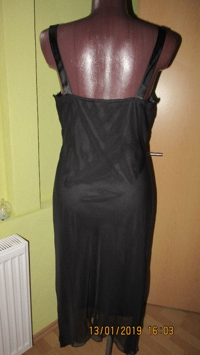 Czarna sukienka r. 14 New look