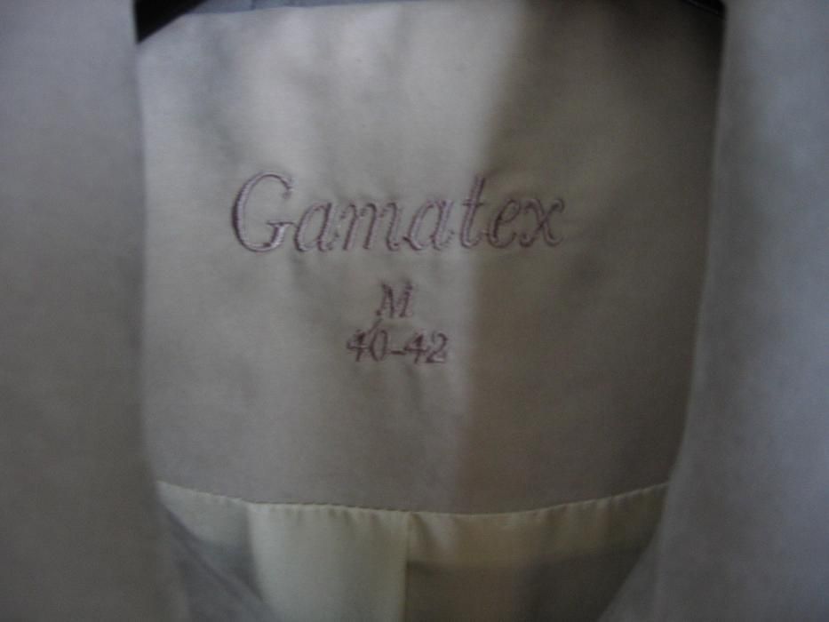 Płaszcz damski elegancki jasny Gamatex