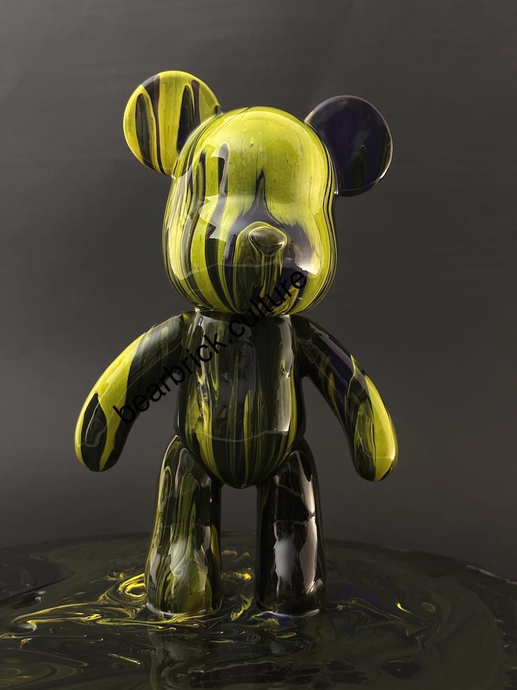 Bearbrick флюїдний ведмедик 23см