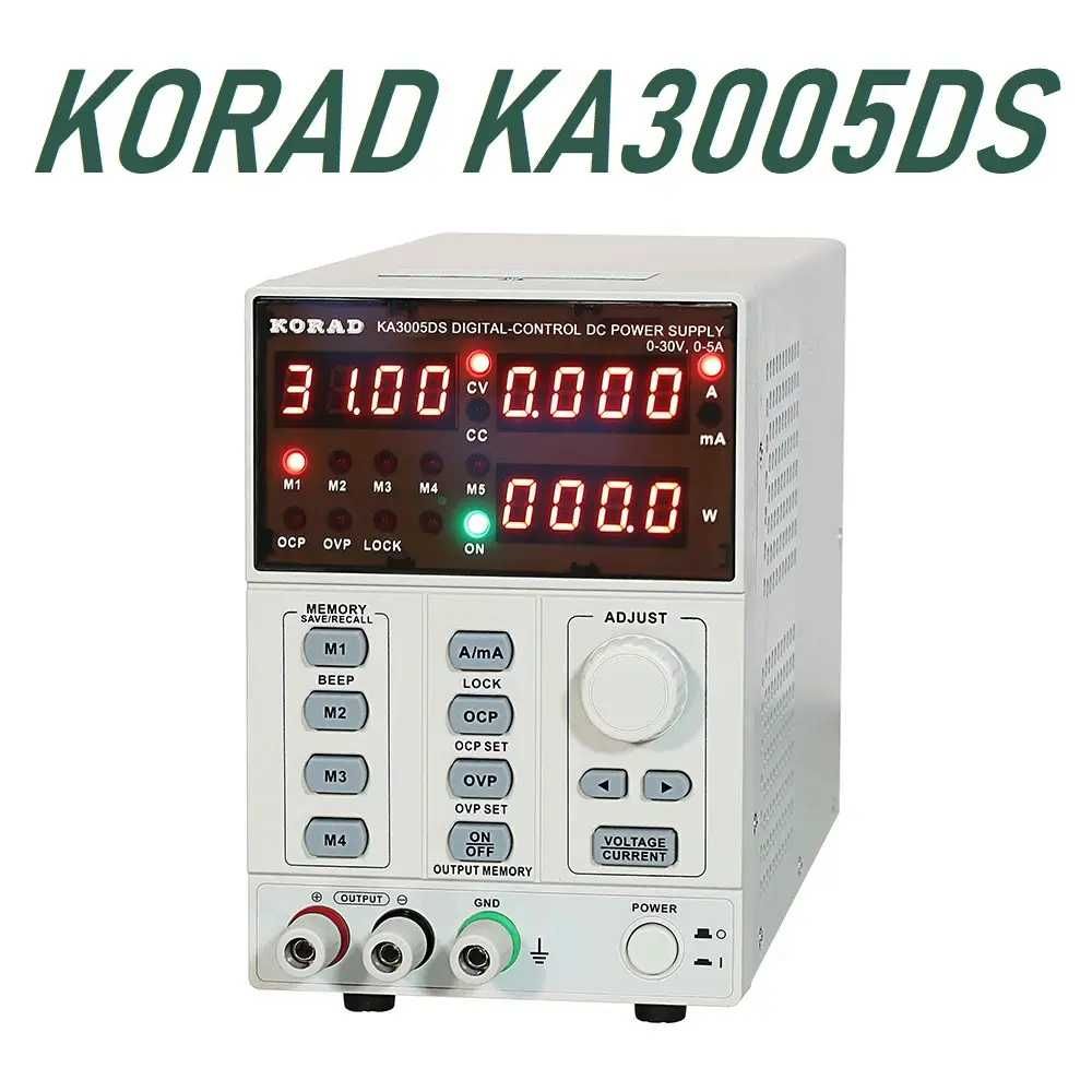 Лабораторный блок питания KORAD KA3005DS / Блок живлення