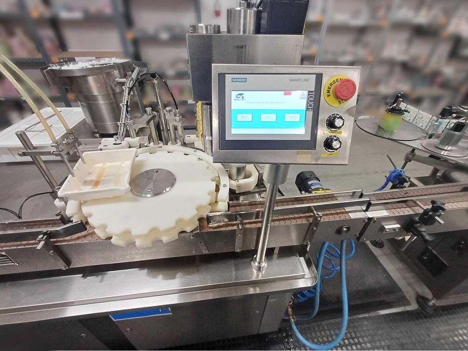 Linia rozlewająca do butelek 60ml