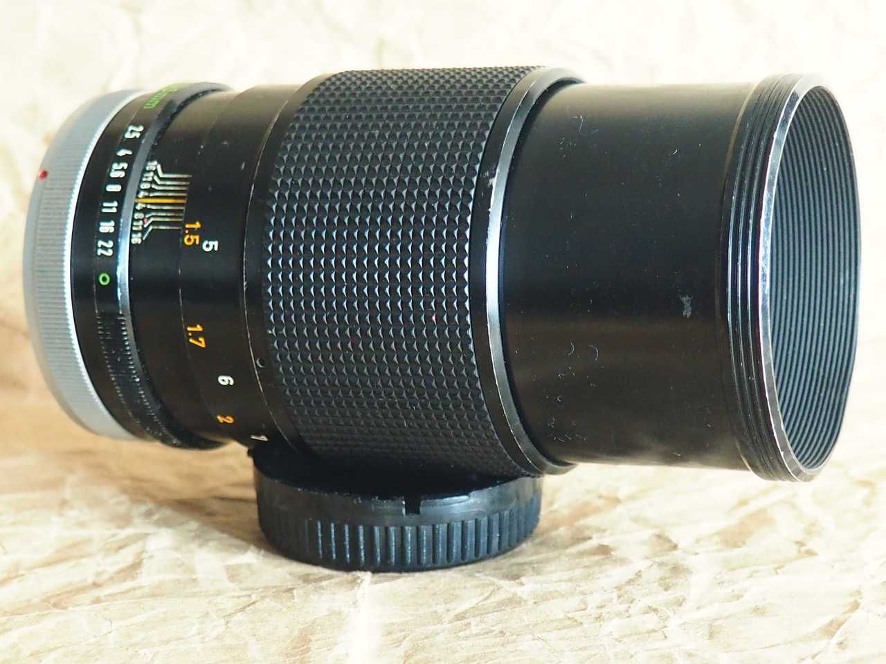 Obiektyw Canon FD 135mm f2.5.