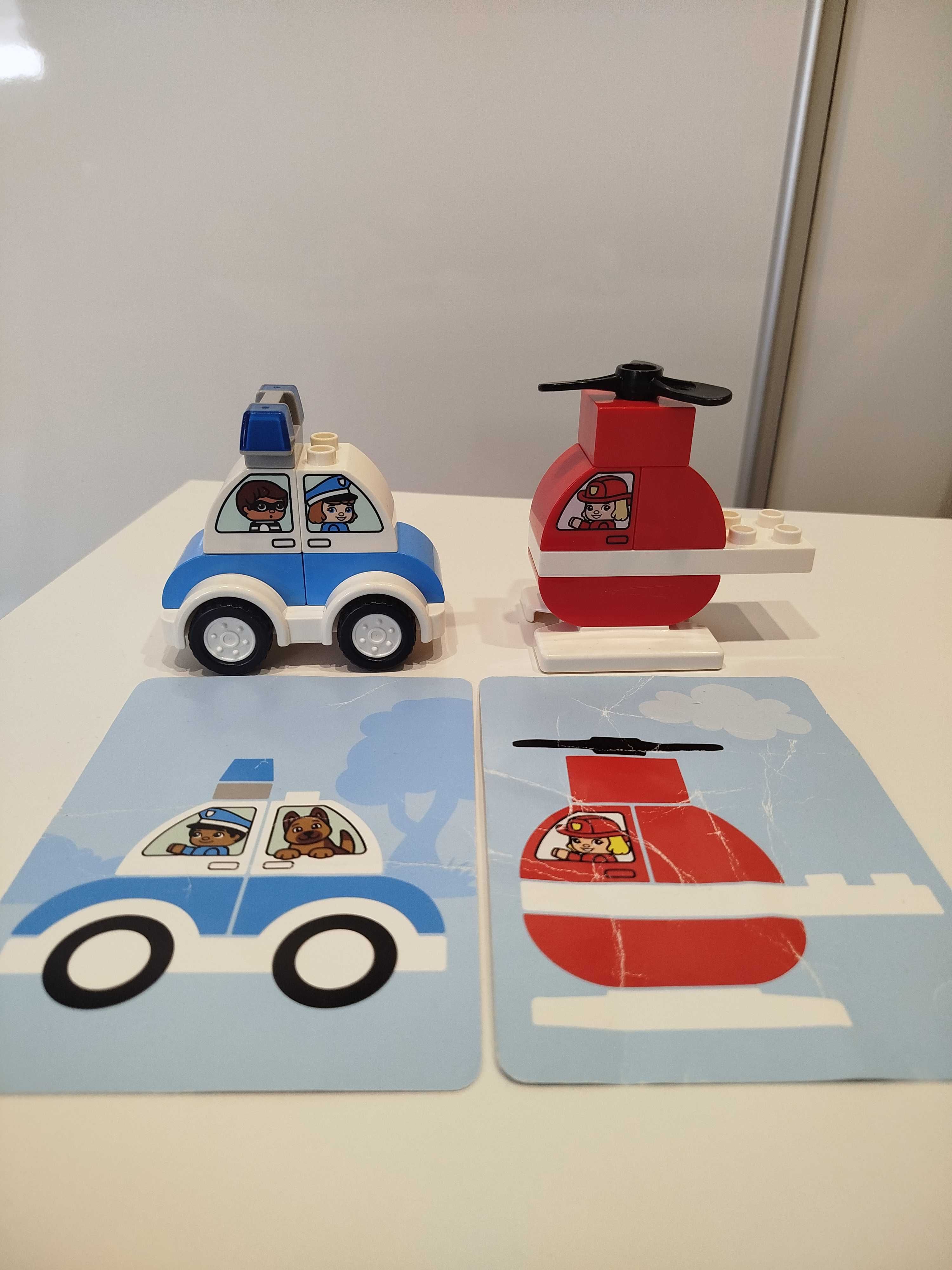 LEGO 10957 Duplo Helikopter strażacki i radiowóz