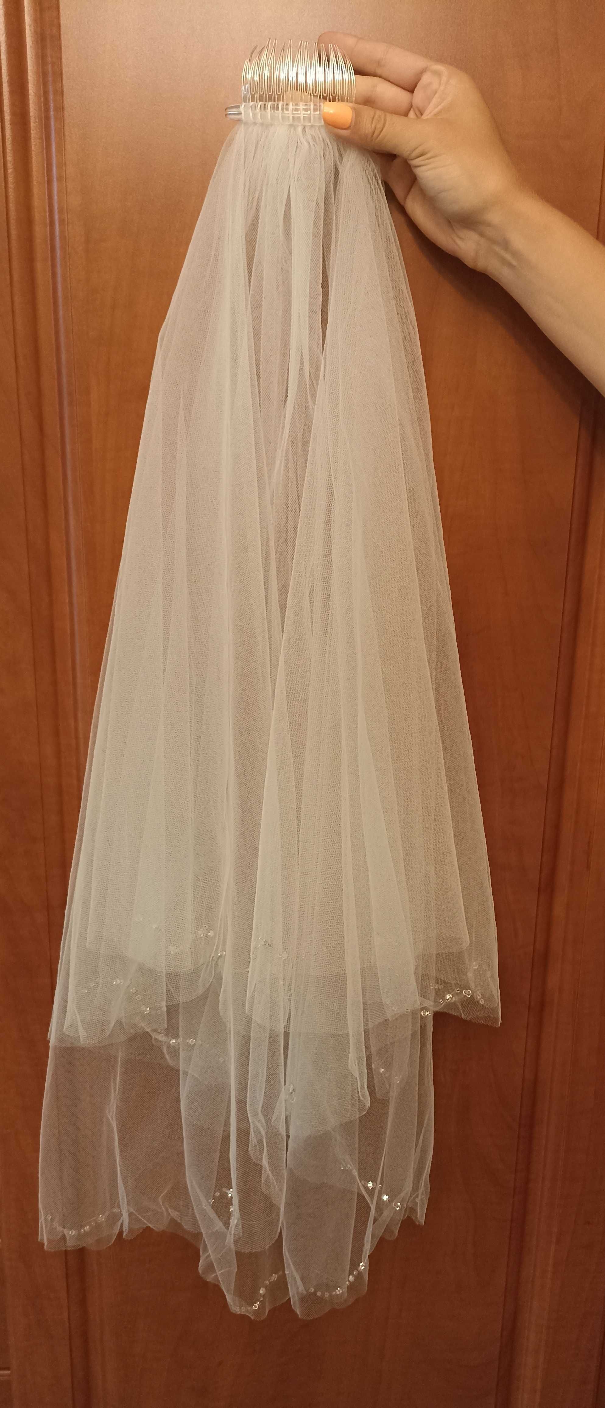 Wyjątkowa suknia ślubna rozmiar około 38/42