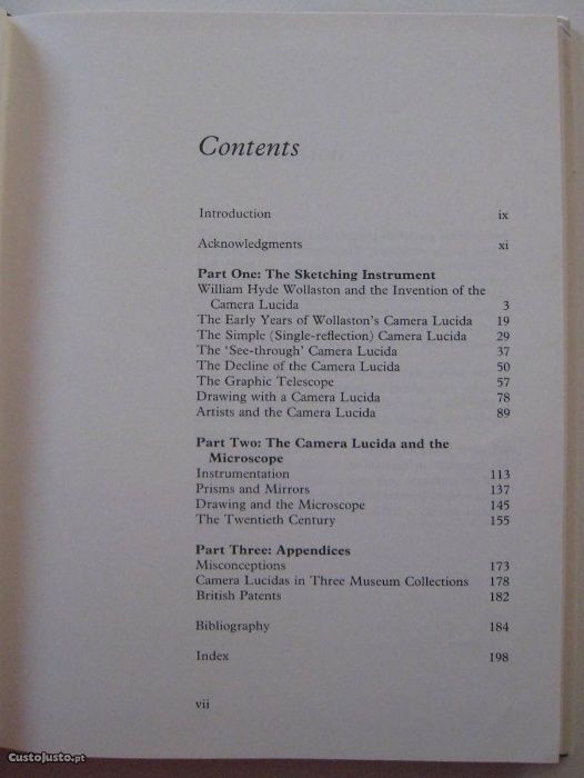 Desenho - Ciência - The CAMERA LUCIDA, in art and science