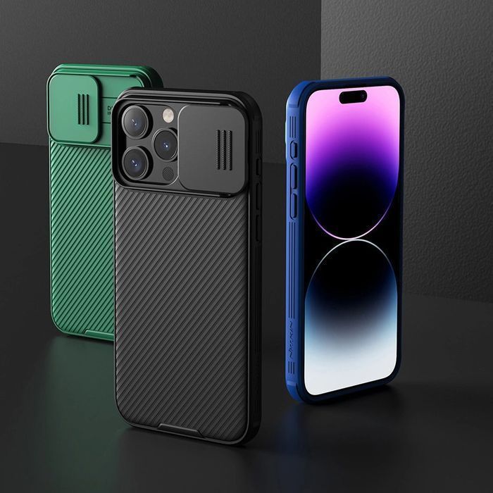 Etui Nillkin Camshield Pro do iPhone 15 Pro Max z Osłoną na Aparat