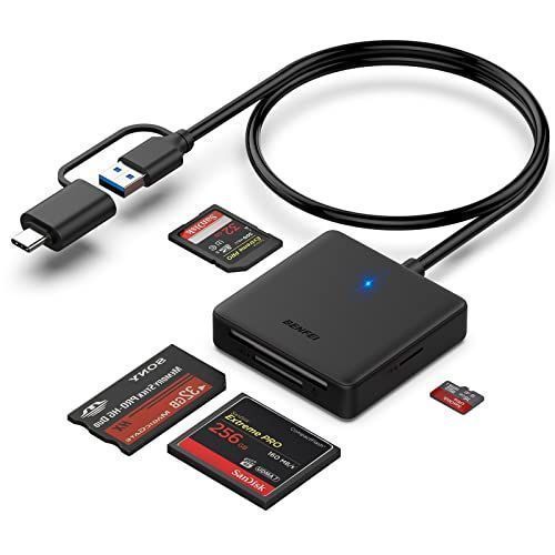 Czytnik kart pamięci BENFEI 4 w 1 USB USB-C na SD Micro SD MS CF