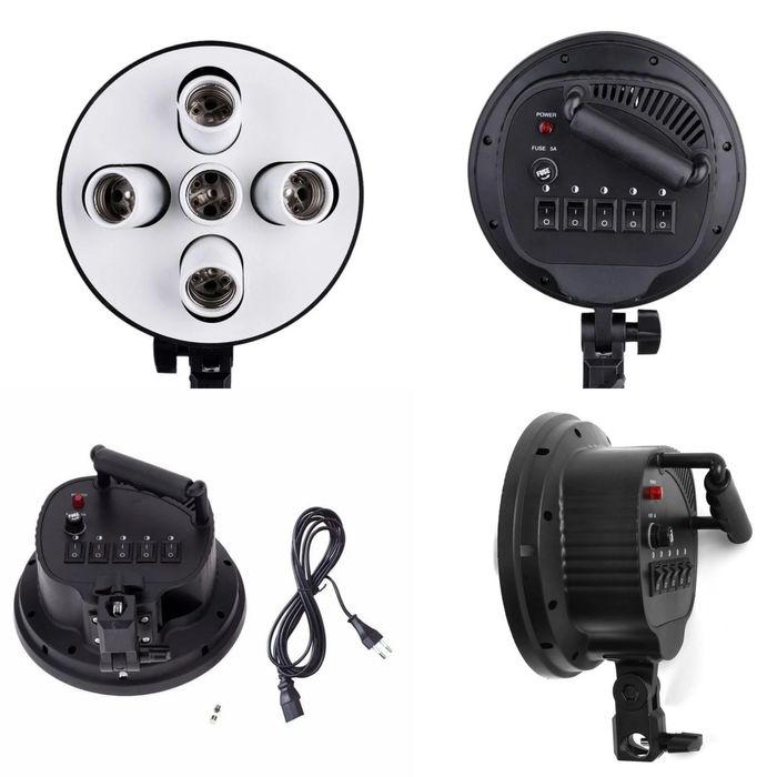 Постійний студійне світло 60х90 на 5 лампи + стійка SoftBox СофтБокс