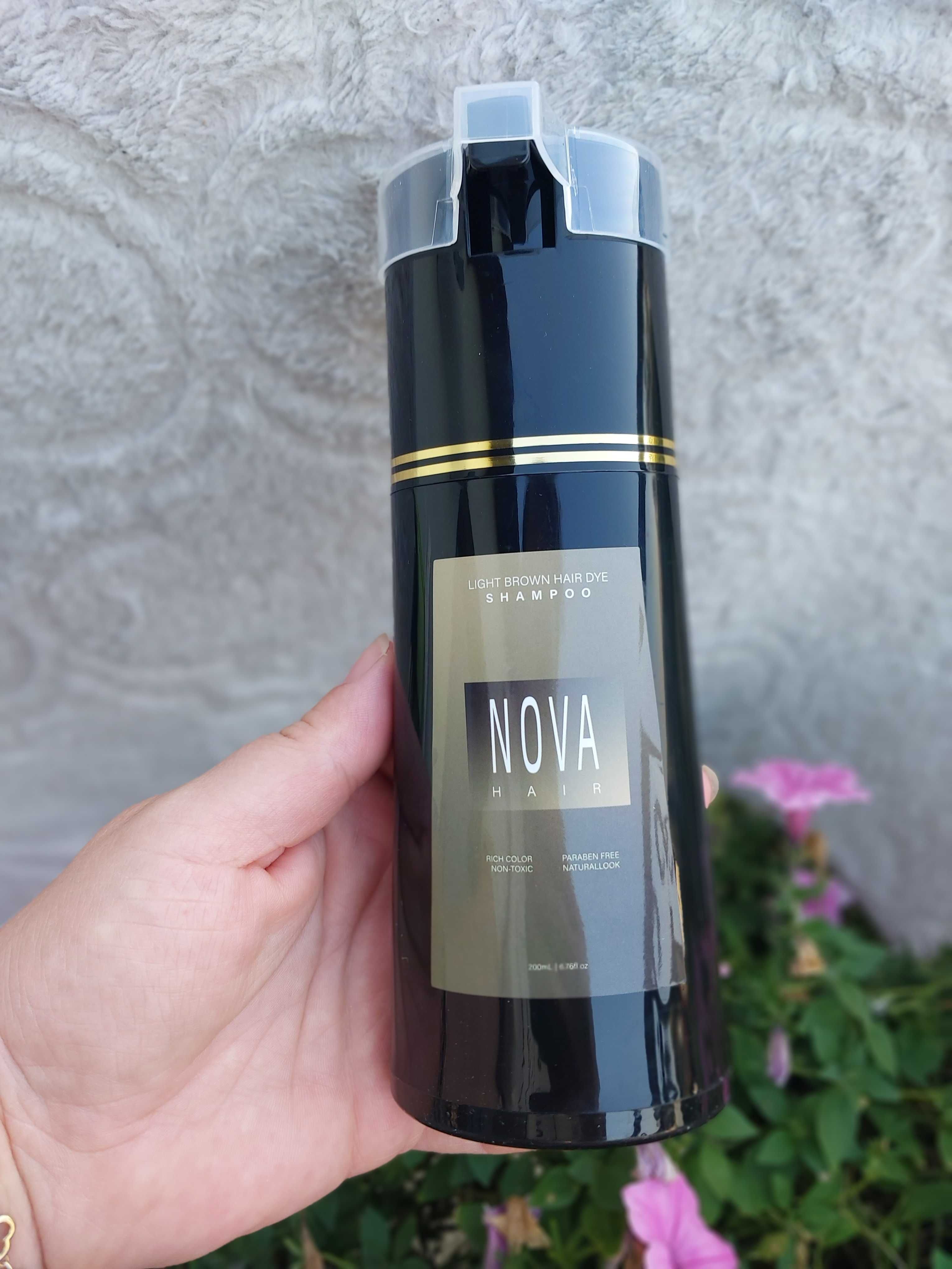 Nova Hair Dyeing Szampon do pielęgnacji włosów 3 w 1