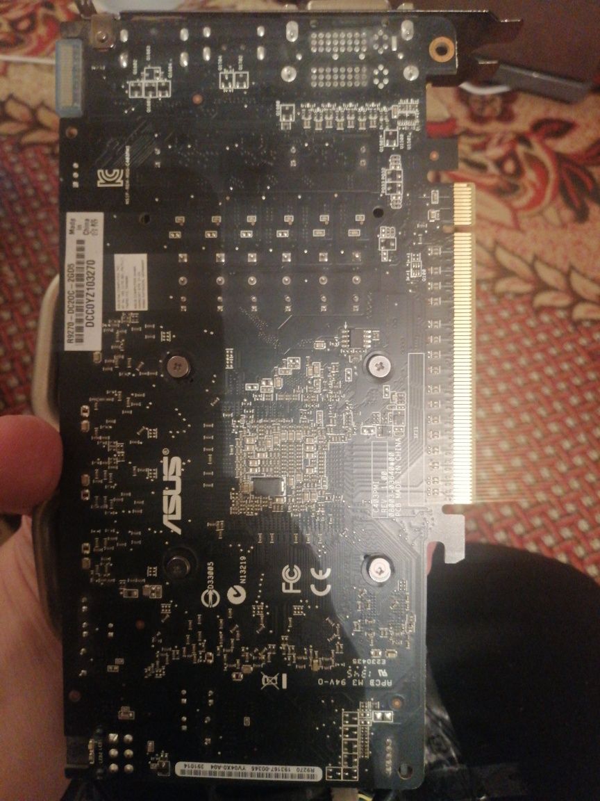 Видеокарта asus r 270 2 gb.