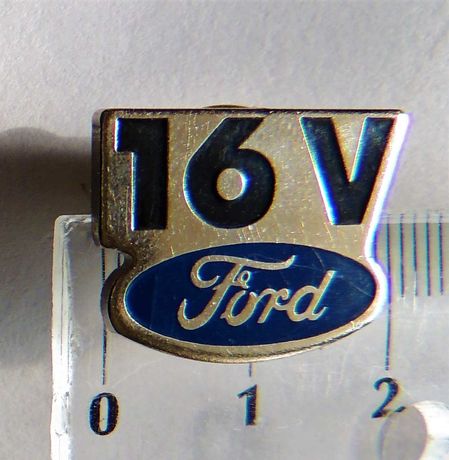 odznaka Ford 16V F1 logo metal emalia
