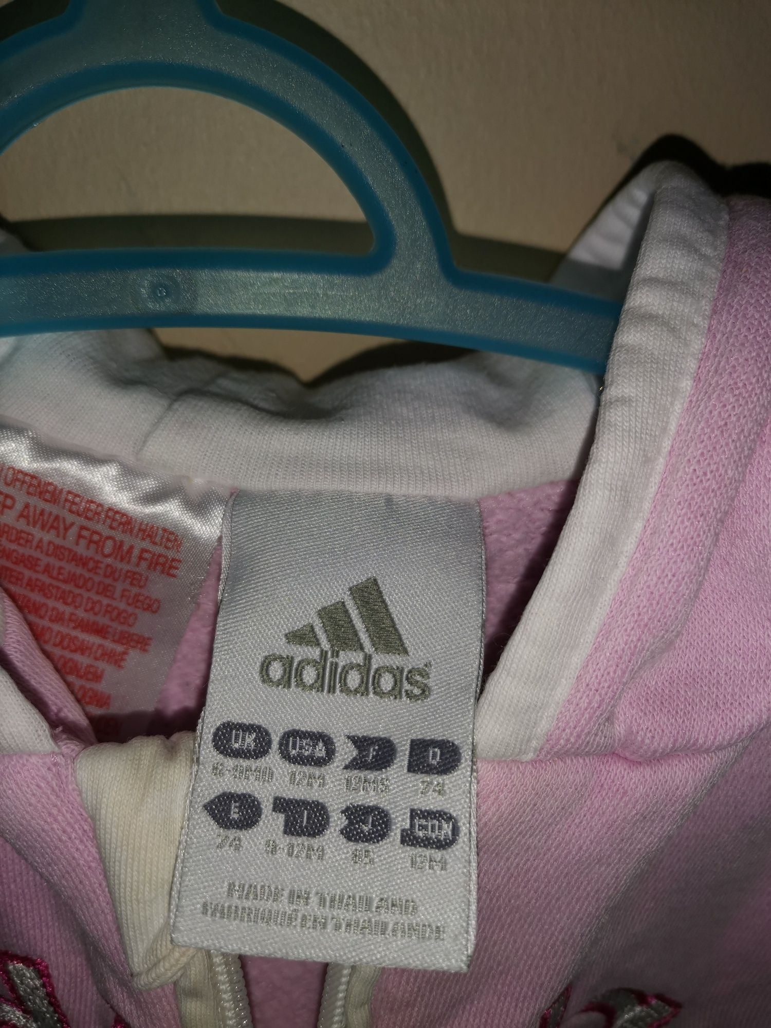Adidas bluza r. 6-9 miesiące