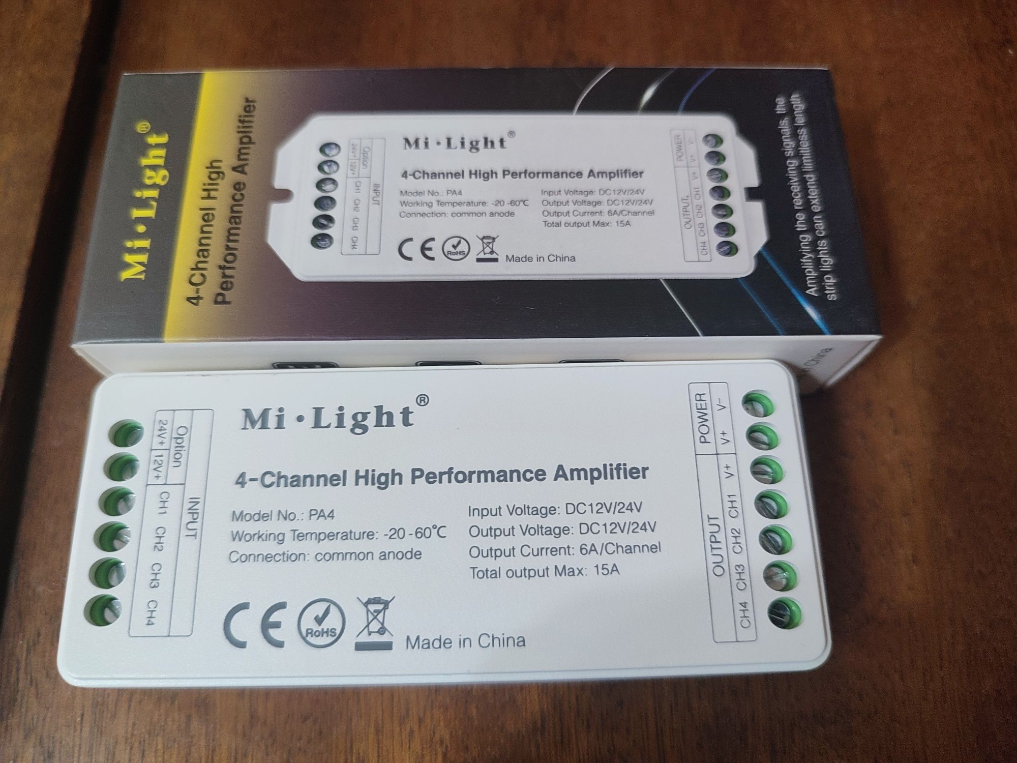 Світлодіодний підсилювач Mi-light RGB/RGBW/CCT 15A 4-х канальний(TK-4U