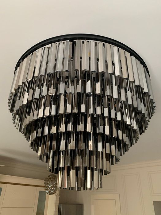 Розкішна велика кришталева люстра. 7 ярусів.