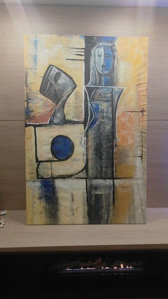 Quadro pintura contemporânea