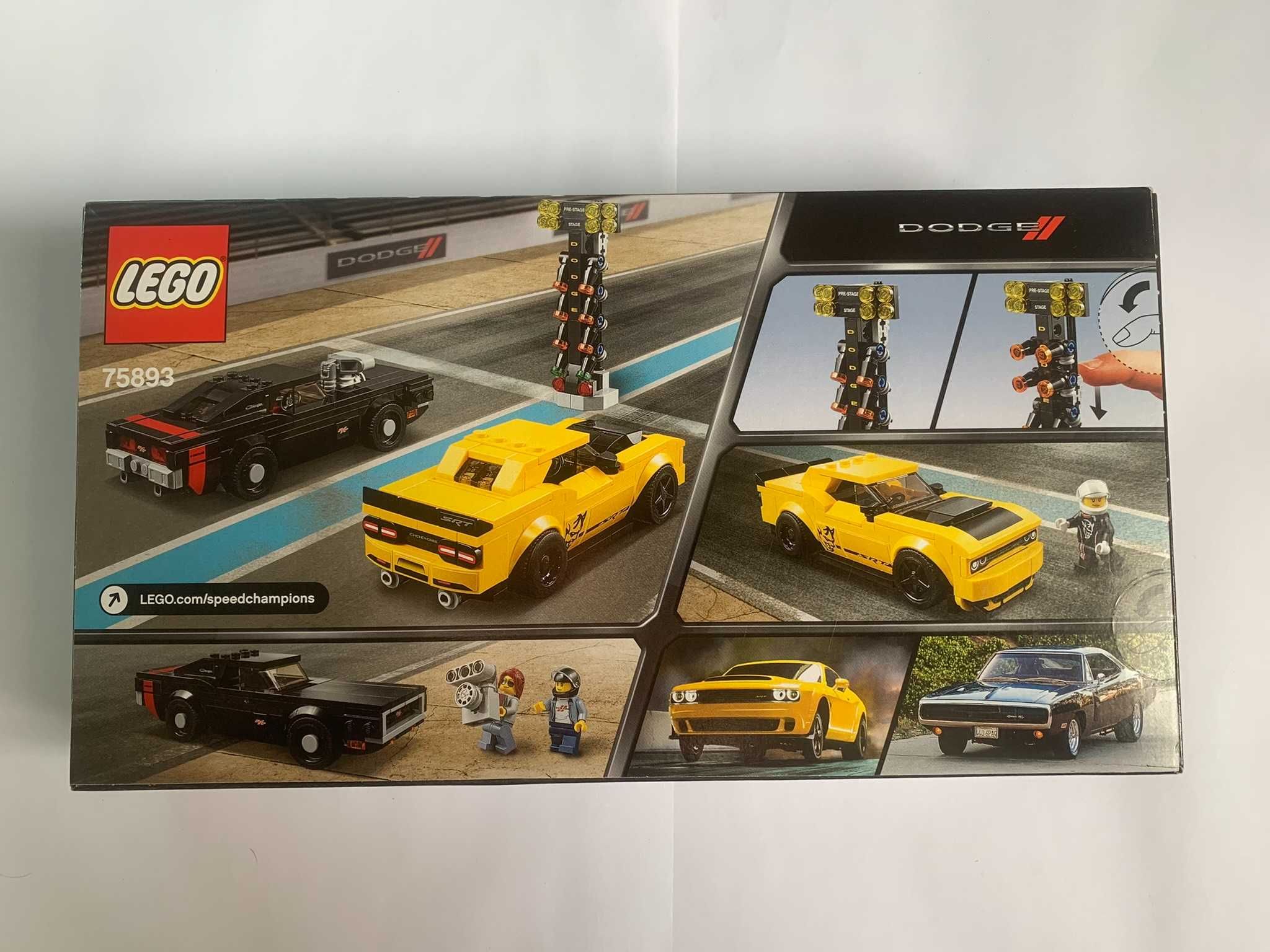 Lego 75893 Speed Champions 2018 Dodge Challenger SRT 1970 Charger R/T