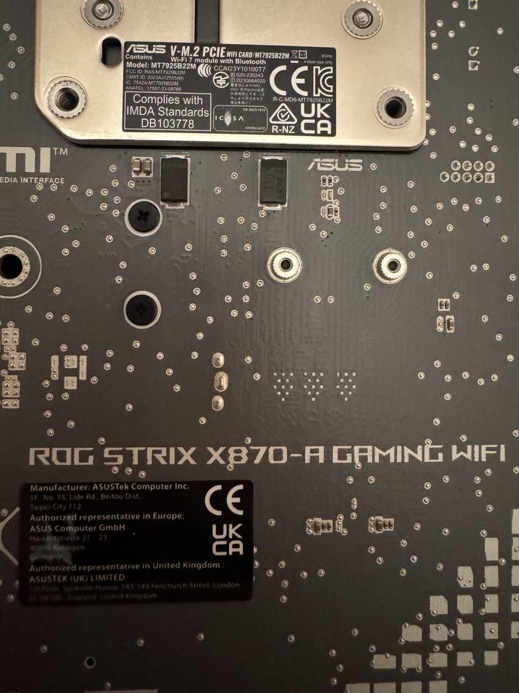 Rog Strix X870-A Gaming Wifi