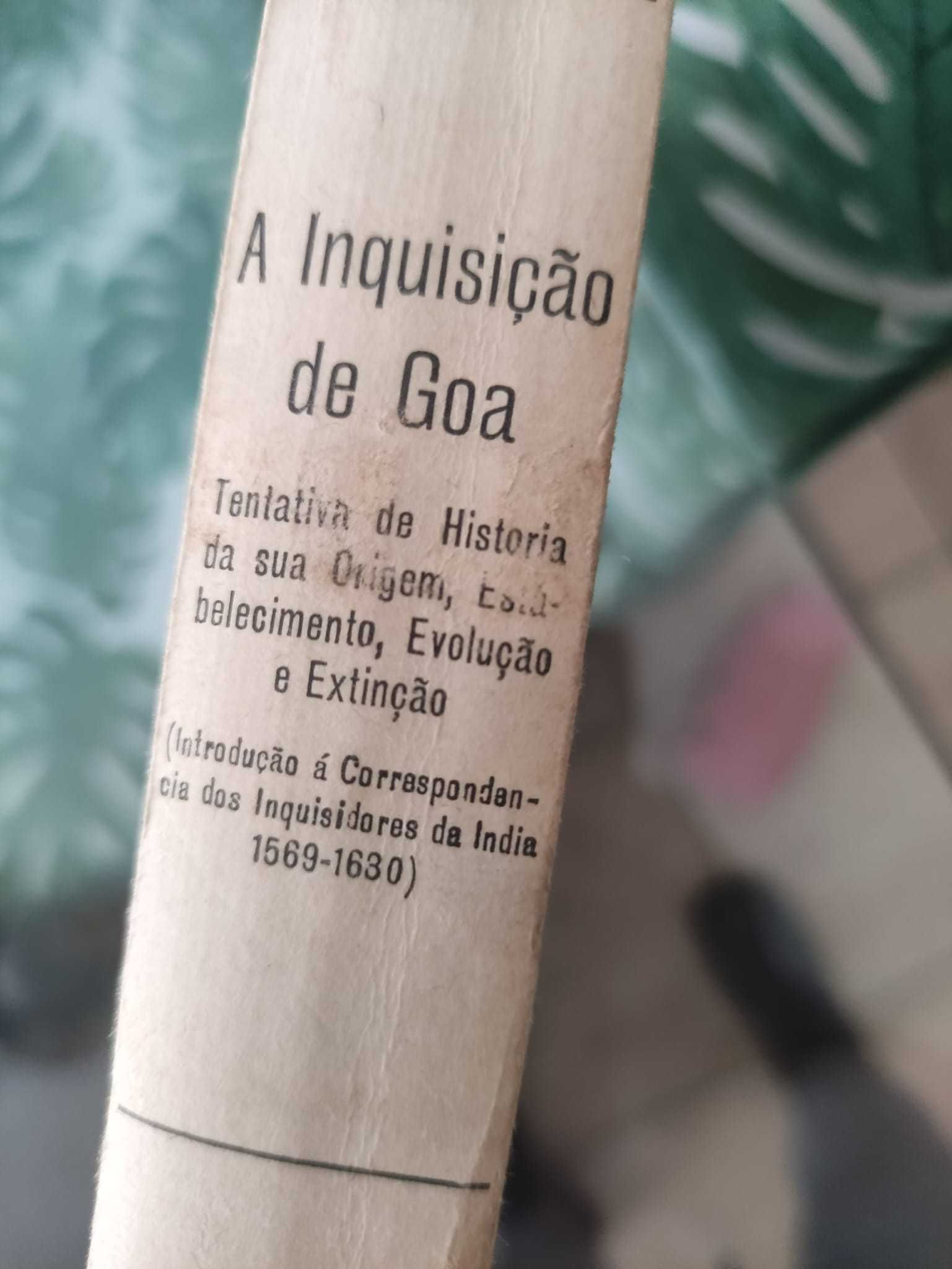 A Inquisição de Goa VOL. I por António Baião 1949