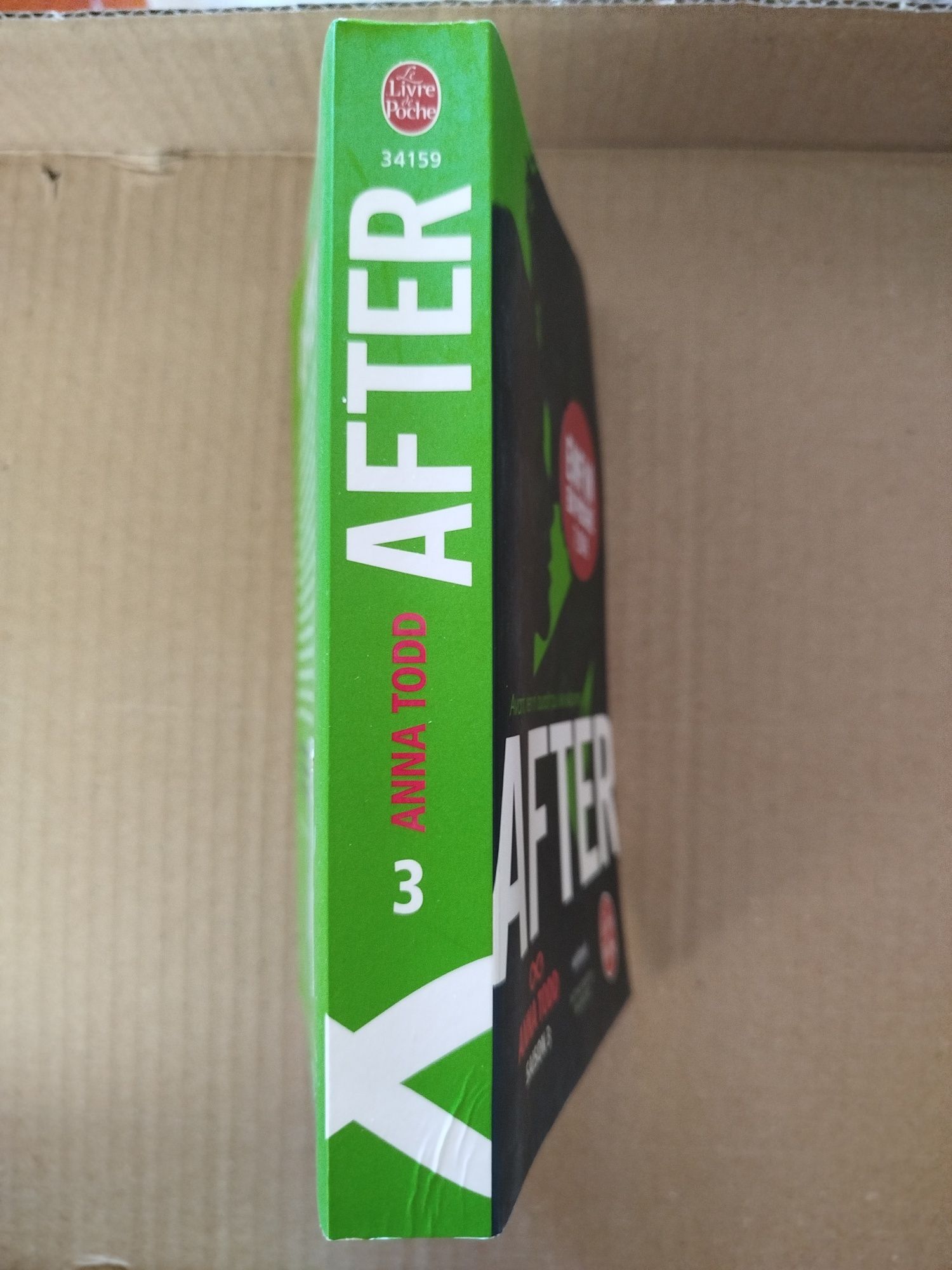 Livro "after" de Anna Todd