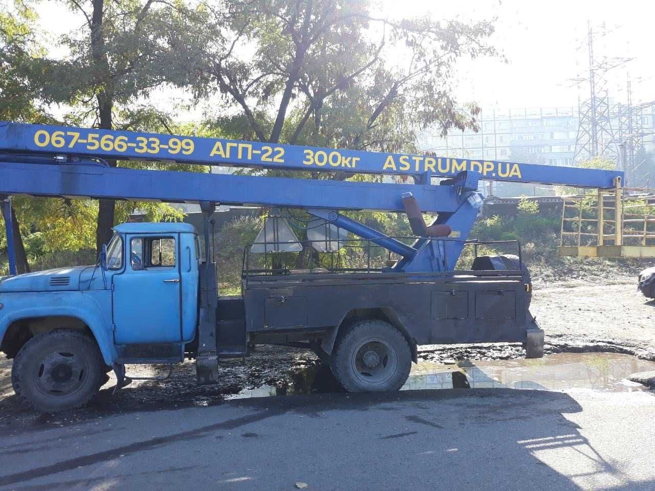 Аренда автовышки, локтевая АГП-22, телескоп АП-17, телескоп АП-35