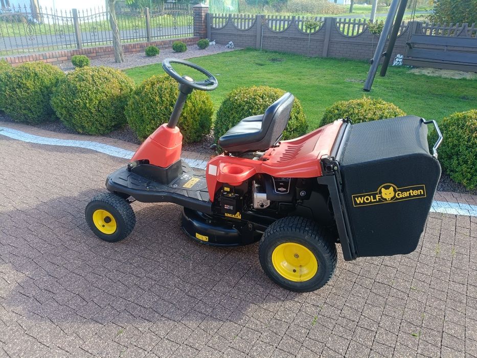 Traktorek kosiarka ładny Wolf garten