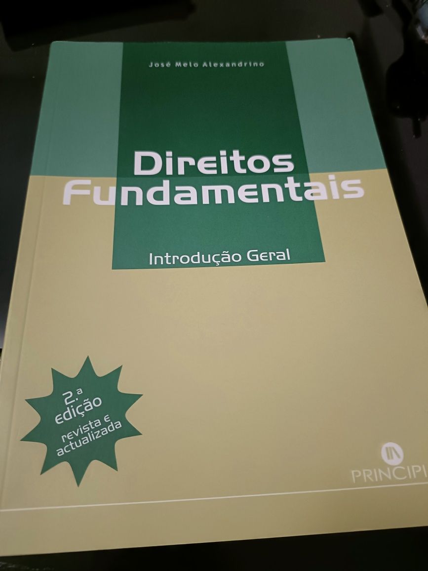 Livro direitos fundamentais José Melo Alexandrino