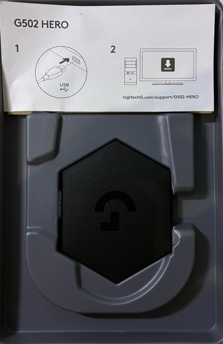 Rato Gaming Logitech G502 HERO – 16.000 DPI, RGB, Pesos Ajustáveis