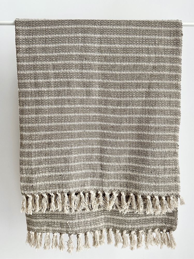 Koc, pled, narzuta bawełna 100% styl Boho Ib Laursen