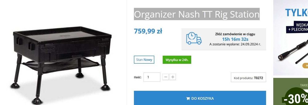 Nash Organizer TT Rig Station