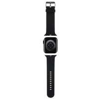 Pasek Karl Lagerfeld 3D Rubber dla Apple Watch 38/40/41 mm - Czarny